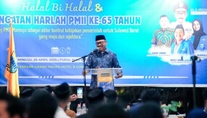 Di Harlah ke-65 PMII, Gubernur Suhardi Duka Tekankan Pentingnya Peran Pemuda dalam Menjaga Iklim Investasi