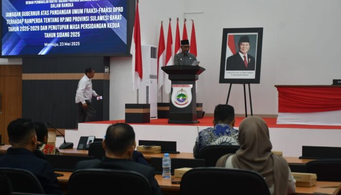 DPRD dan Pemprov Sulbar Sepakat Percepat Pembahasan Ranperda RPJMD 2025–2029