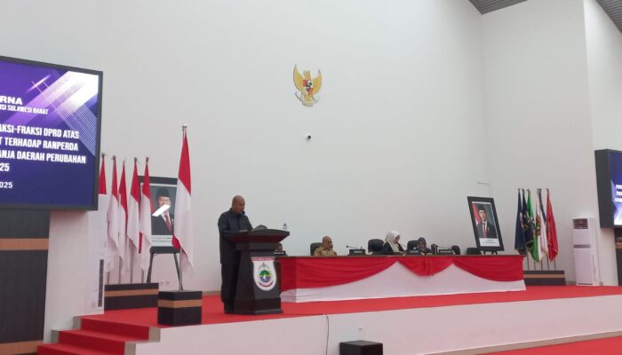 Pimpinan DPRD Sulbar Tekankan Sinergi Legislatif-Eksekutif dalam Pembahasan APBD 2025