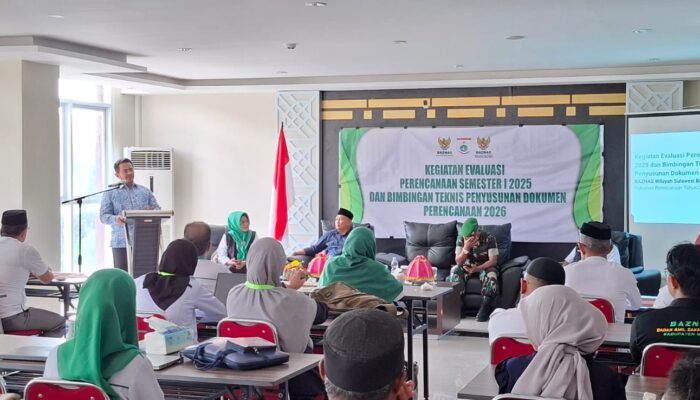 Evaluasi dan Bimtek Perencanaan Baznas Sulbar Tekankan Pertumbuhan Ekonomi Inklusif untuk Penurunan Angka Kemiskinan