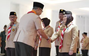 Salurkan Bantuan Korban Kebakaran di Galung Tulu, Suraidah: Komitmen dan Kepedulian Pramuka Sulbar