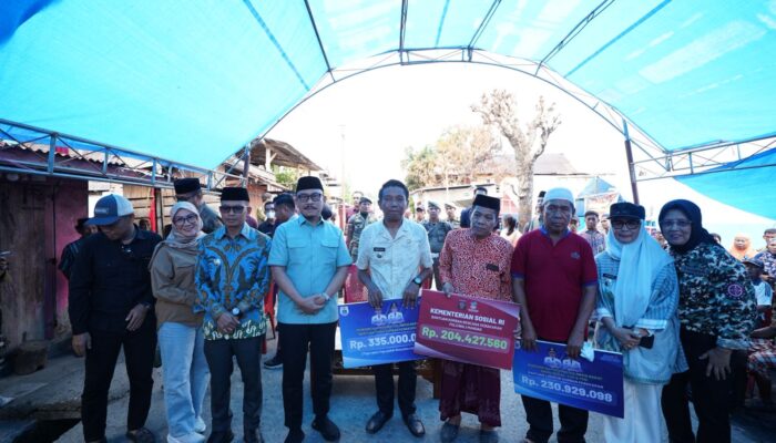 Suraidah Dampingi Gubernur ke Polman, Serahkan Bantuan dan Hadiri Doa 40 Hari Wafatnya Salim Mengga