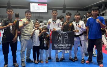 MF Taekwondo Boyong 6 Medali di Kejuaraan Patriot Indonesia Taekwondo Championship Piala KONI Pusat