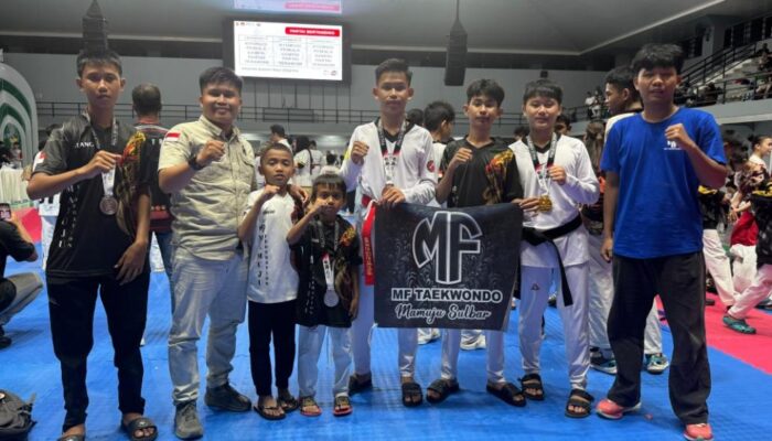 MF Taekwondo Boyong 6 Medali di Kejuaraan Patriot Indonesia Taekwondo Championship Piala KONI Pusat