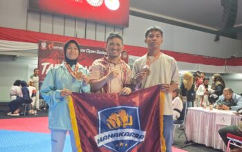 Hari Kedua Makassar Open Series 3, Tim Taekwondo Manakarra Kembali Raih 2 Emas Kelas Prestasi